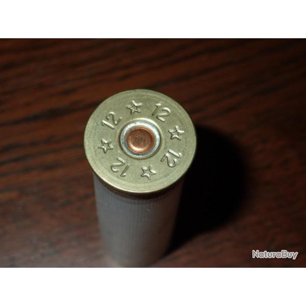 Douille sans marquage en plastique transparent - calibre 12 - chambr en 68mm