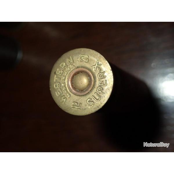 Douille Winchester en carton rouge - calibre 20 - chambr en 76mm