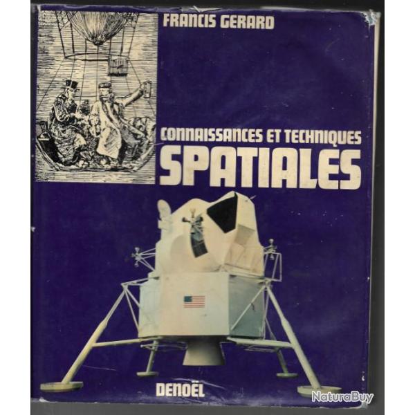 connaissances et techniques spatiales de francis grard