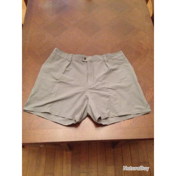 Short homme gris neuf pour GARDE / CHASSE / PECHE taille 48, 50 ou 62 UNIQUEMENT