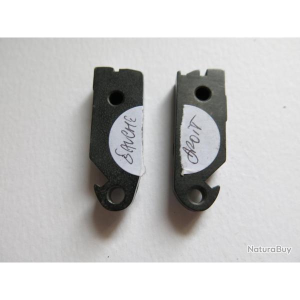 VENDU PAR CUIRASSIER11 PAIRE DE CHIENS (DROIT ET GAUCHE ) FUSIL SUPERPOSE FAIR CALIBRE 12