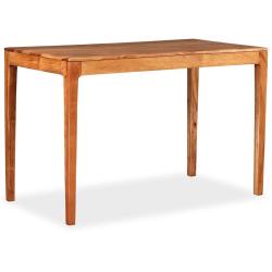 Table de salon salle &agrave; manger design Bois massif 118 x 60 x 76 cm 0902198