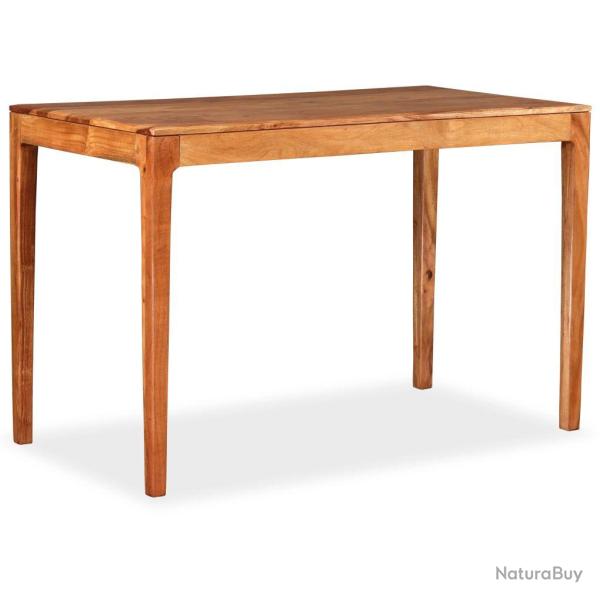 Table de salon salle � manger design Bois massif 118 x 60 x 76 cm 0902198