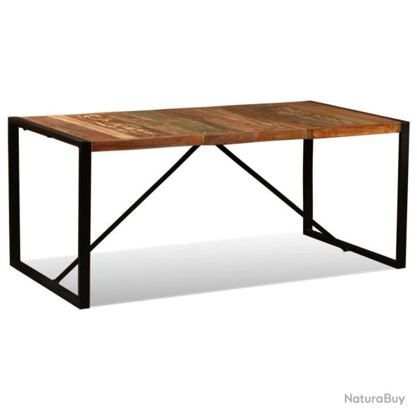 Table de salon salle � manger design Bois de r�cup�ration massif 180 cm 0902184