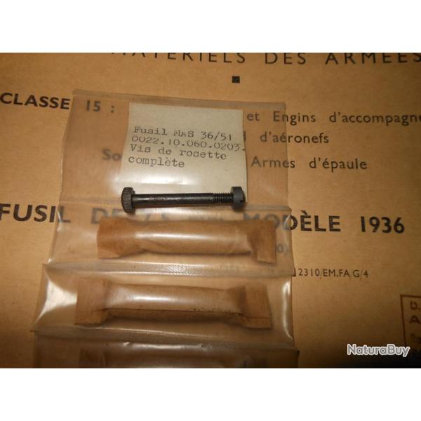 VIS DE ROSETTE COMPLTE POUR MAS 36/51