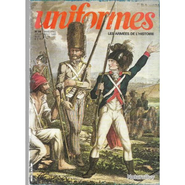 revue uniformes 56 , gaston de galliffet et ses uniformes, le fusilier de 1776, soldats an II,
