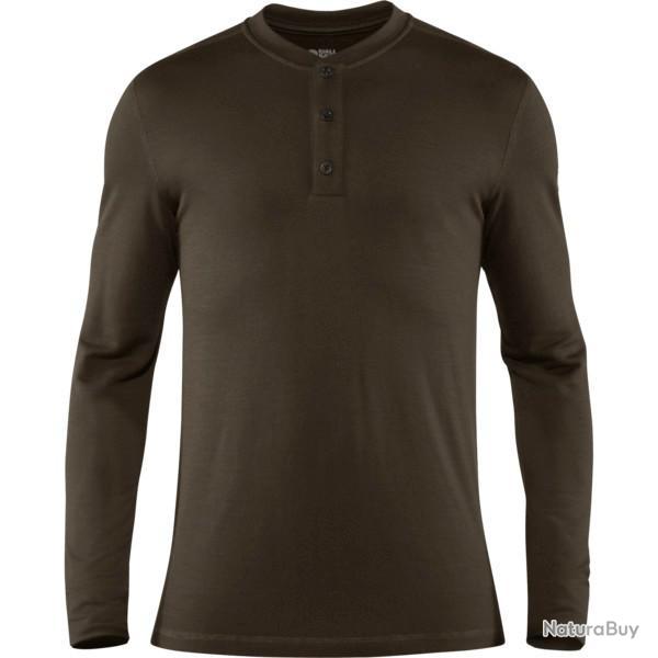 SINGI MERINO  HENLEY FJALL RAVEN F81900  COULEUR  633  DARK OLIVE  NEUF