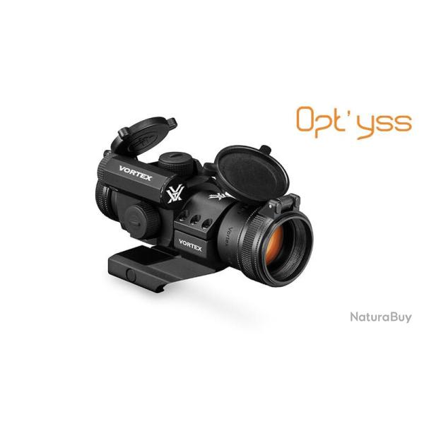 point rouge vortex StrikeFire II Red Dot  (4 MOA) rouge/vert Cantilever  garantie a vie