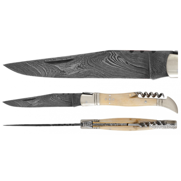 DAMAS - Couteau 12 cm TB - os