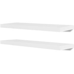&Eacute;tag&egrave;re meuble design murales 4 pcs Blanc 80 cm 2702263