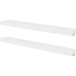 &Eacute;tag&egrave;re meuble design murales 4 pcs Blanc 100 cm 2702264