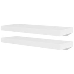&Eacute;tag&egrave;re meuble design murales 4 pcs Blanc 60 cm 2702262