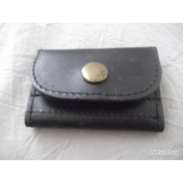 porte-cartouche en cuir