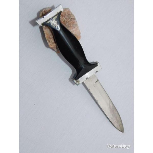 JOLI ANCIEN COUTEAU POIGNARD TYPE ALEMANIQUE - FABRICATION ERN SOLINGEN