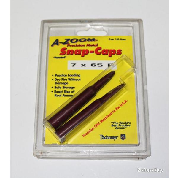 DOUILLES AMORTISSEUSES EN CALIBRE 7x65R