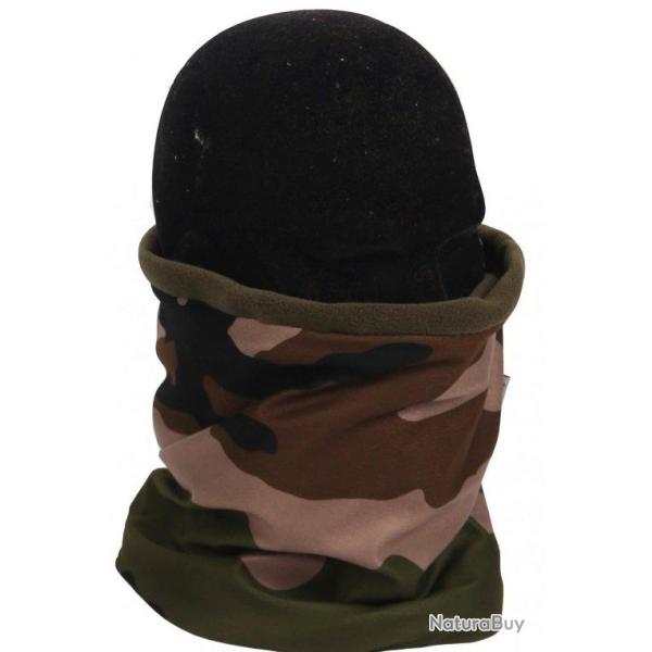 Tour de cou polaire camouflage vert SOMLYS