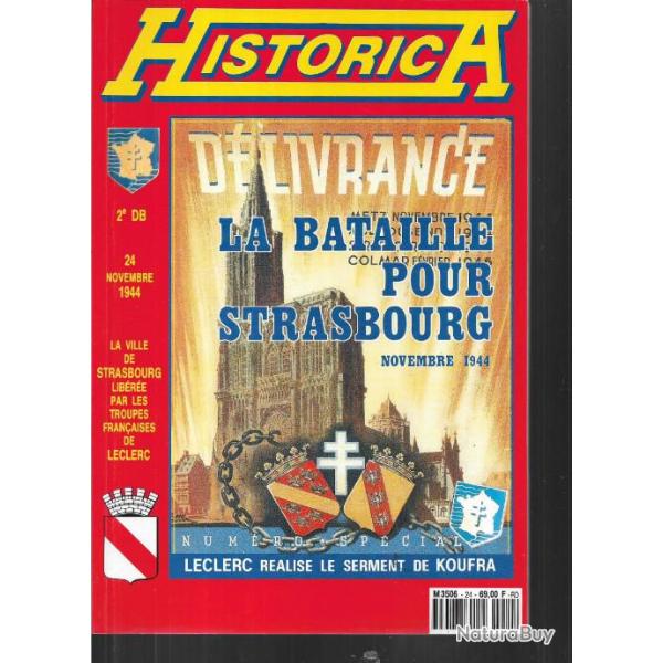 39-45 hors-s�rie historica n�24 la bataille pour strasbourg novembre 1944 , 2e db,