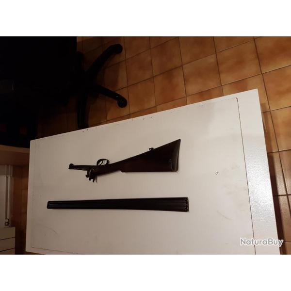 FUSIL JUXTAPOSE A BROCHE CALIBRE 16