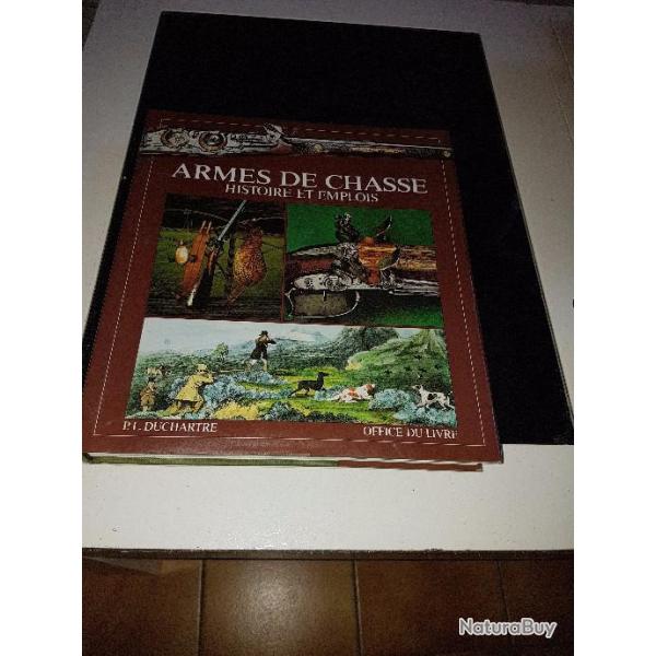 livre   armes de chasse  histoire et  emplois de pl ducharte