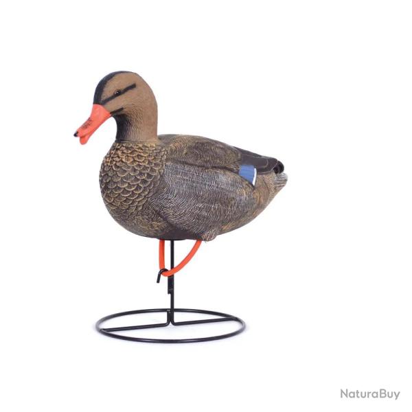 Appelant colvert femelle cou droit sur pied en acier