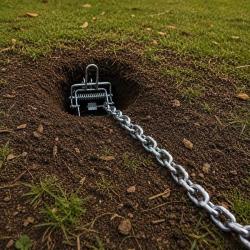 Cha&icirc;ne acier diam&egrave;tre 3 mm longueur 25m