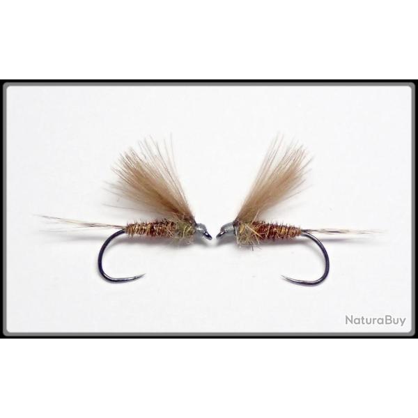 PECHE MOUCHE - 3 CULS DE CANARD BL KHAKIS FAISAN THQ H20