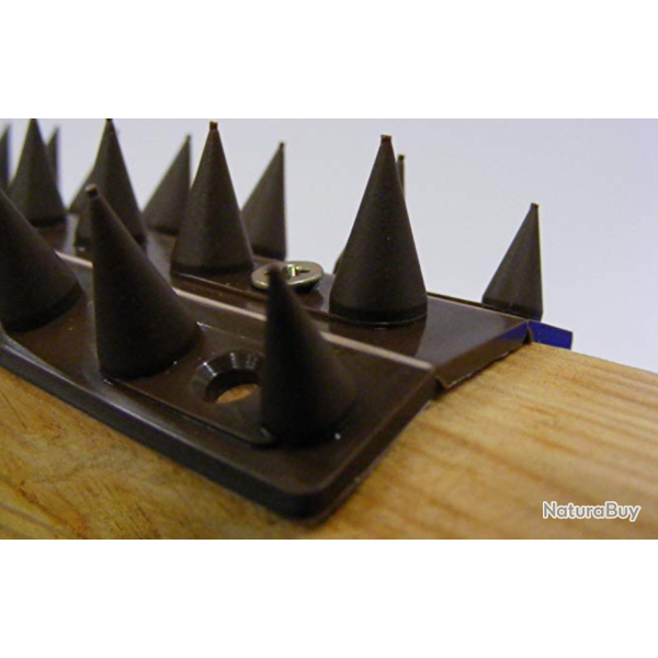 BARRIERE PIQUANTE ANTI-INTRUS (NOIRE)  LONGUEUR 4,50 m - VIDEO DEMONSTRATION