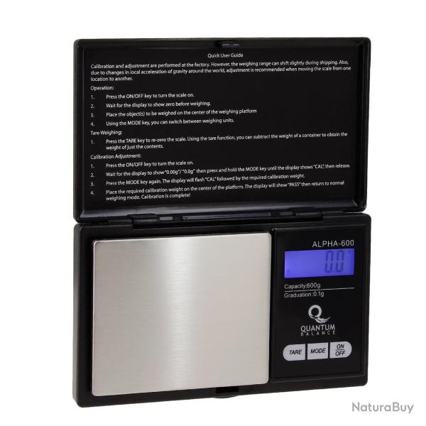 Balance de pr�cision Quantum Alpha 600 0.1g