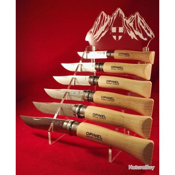 Pr�sentoir plexi sp�cial Opinel