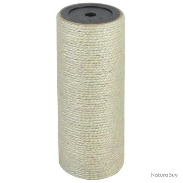 Arbre � chat griffoir grattoir niche jouet animaux peluch� 8 x 20 cm 10 mm beige 3702067