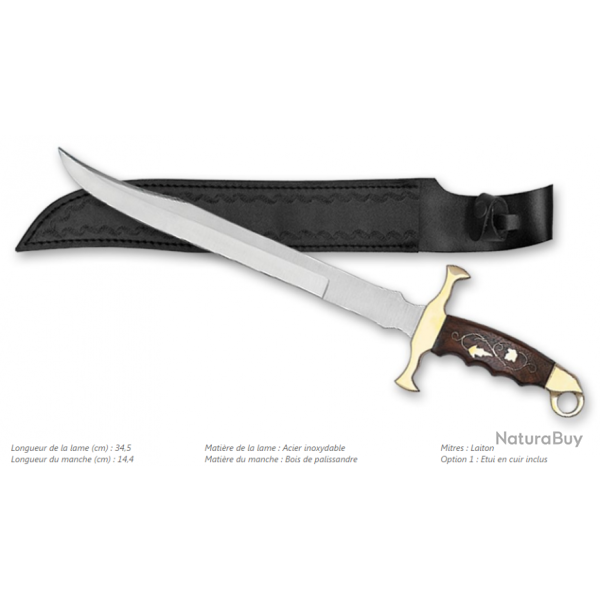 COUTEAU DAGUE RINGWALI (Lame 34,5 cm !!!)