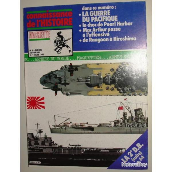 connaissance de l'histoire n� 31 La guerre du pacifique