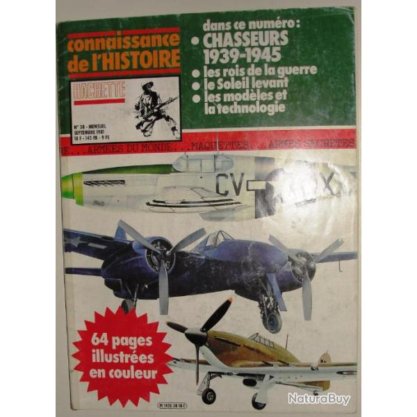 connaissance de l'histoire n�38 Chasseurs 1939.45