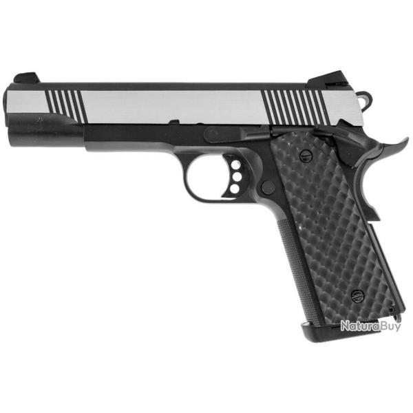 REPLIQUE GBB 1911 MEU RAVEN FULL METAL GAZ SILVER 1J