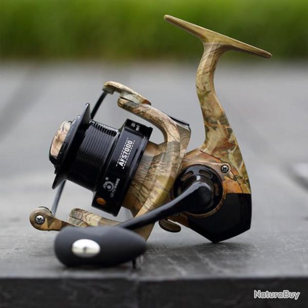 Moulinet S�ries 5000  M�tal - bobine longue grenaille - Rivi�re ou Mer  - LIVRAISON GRATUITE !!