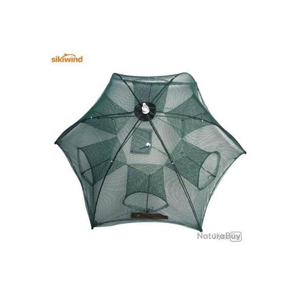 Nasse de pche 6 trous Nylon filets de pche Cage pliable -  LIVRAISON Gratuite  !!!