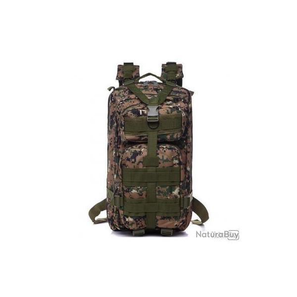 Sac a dos 25L Grande capacit Camping Randonne "Digital camouflage  " -LIVRAISON GRATUITE  !!!