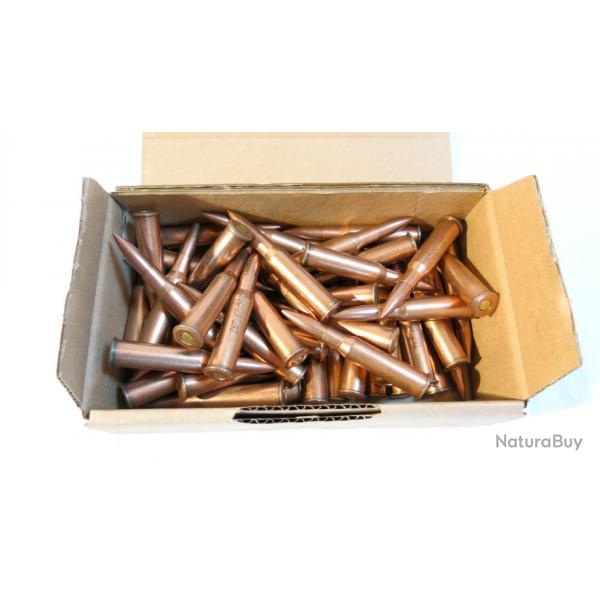 Lot de 60 cartouches 7.62 Mosin Nagant