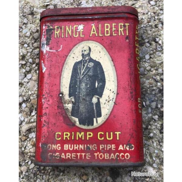 boite de tabac en fer prince albert  us ww1 ww2 (vide)