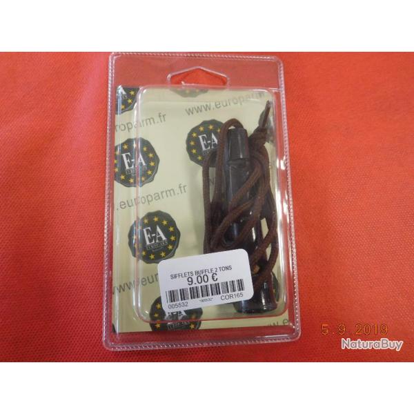 sifflet buffle 2 tons