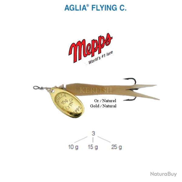 AGLIA� FLYING C. MEPPS 15 g Naturel (NA) Or
