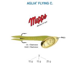 AGLIA&reg; FLYING C. MEPPS 25 g Chartreuse Or