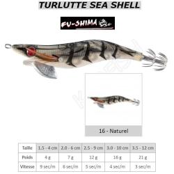 TURLUTTE SEA SHELL FU-SHIMA Naturel 2.0 - 6 cm