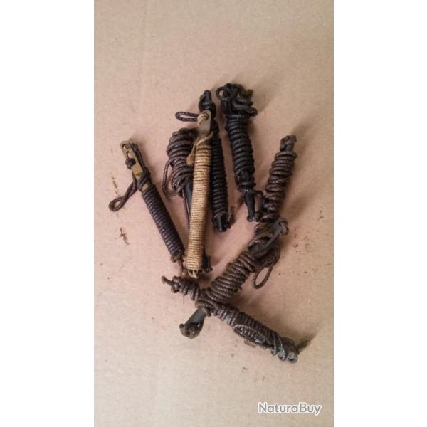 lavoir  ficelle, cal .30, WW2, lot de 3