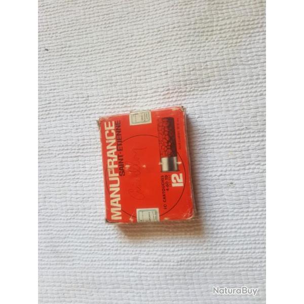 boite cartouche manufrance  collectoren calibre 12