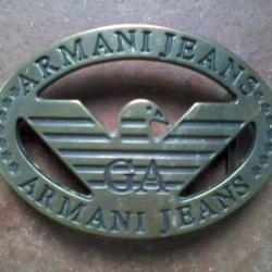 Boucle ceinturon Georgio Armani - "ARMANI JEANS"