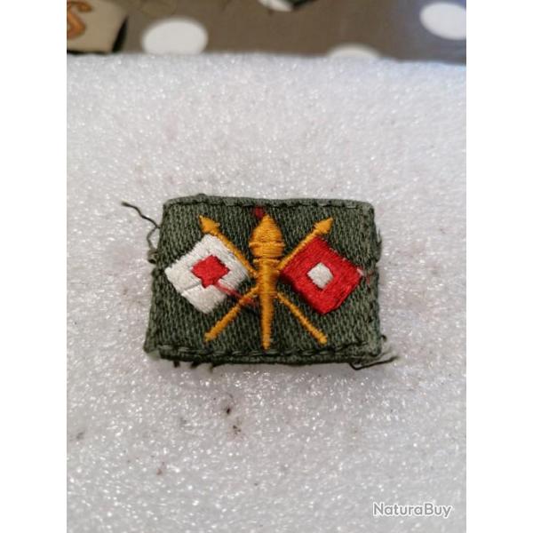 Collars officier arm�e us SIGNAL CORPS original