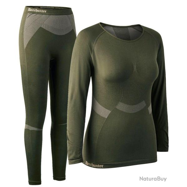 Ensemble sous-v�tements isolants femme DEERHUNTER-XL/2XL