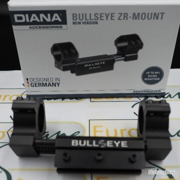 Montage anti-recul Diana Bullseye ZR diam�tre 30, pour carabine � air comprim�, sur rail de 11/12 mm