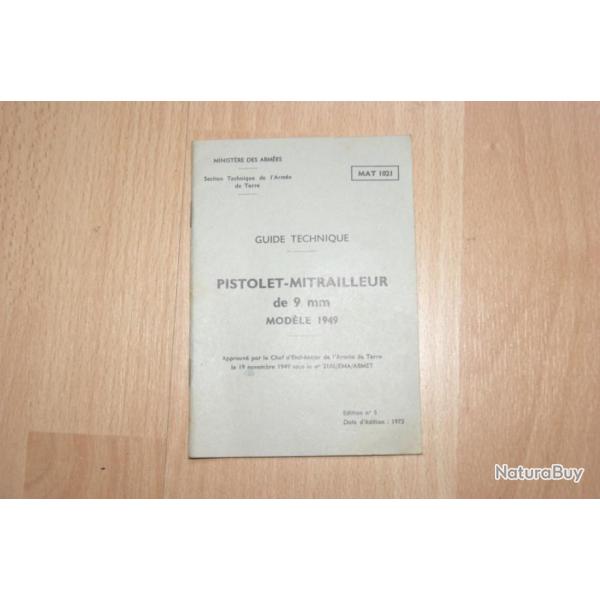 notice guide technique MAT 49 MAT49 -  (d9q108)